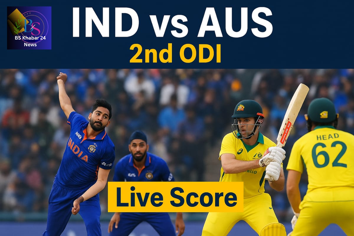 Mohammed Siraj and Arshdeep Singh bowling brilliantly against Australia in the 2nd ODI, Australia 15/0 after 6 overs, IND vs AUS 2nd ODI Live Score.