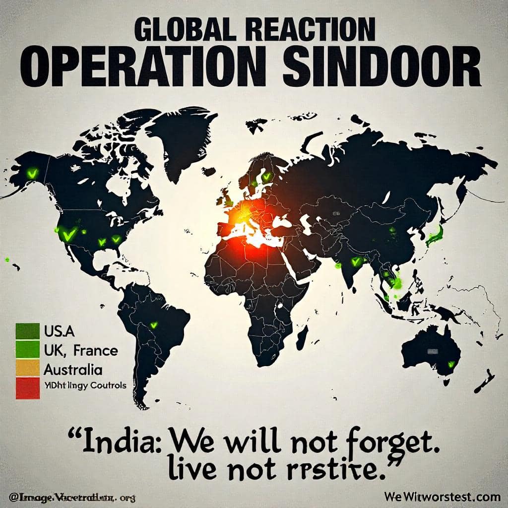 Operation Sindoor Terror Attack, Global Reactions Unfold