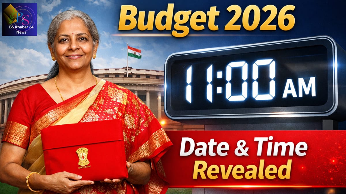 Budget 2026 date and time announced as Finance Minister presents Union Budget in Parliament
