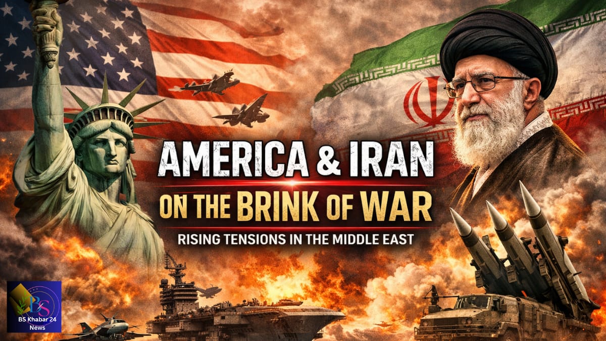 America and Iran on the Brink of War as military tensions escalate in the Middle East