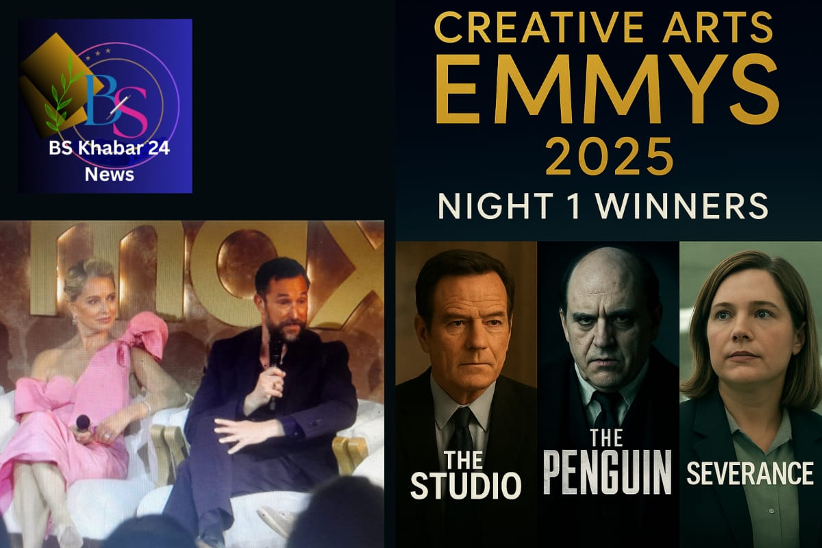 Creative Arts Emmys 2025 Night 1: ‘The Studio’, ‘The Penguin’ & ‘Severance’ Shine with Big Wins