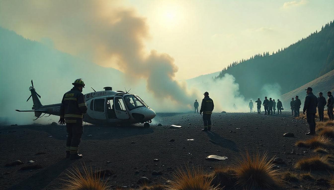 Helicopter Crash Leaves Community in Shock