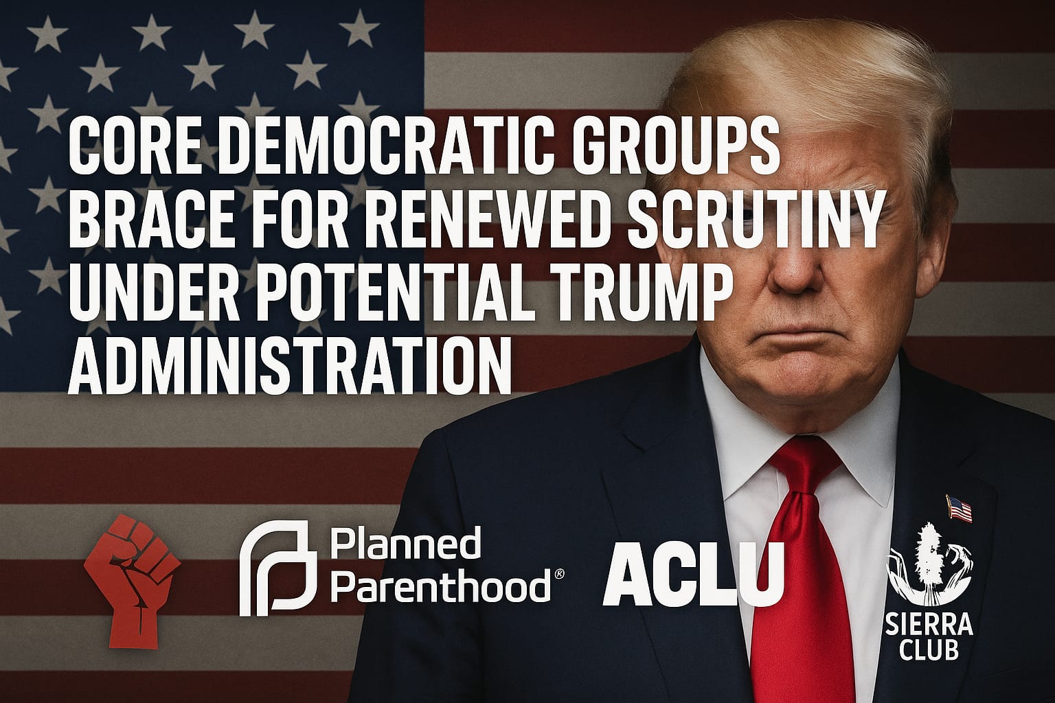 Core Democratic Groups Brace for Renewed Scrutiny Under Potential Trump Administration