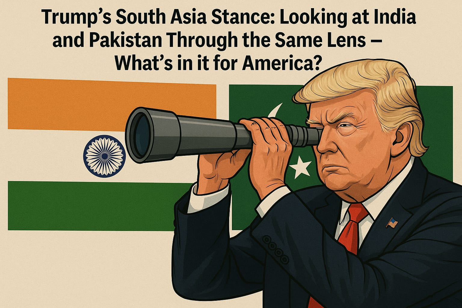 Trump’s South Asia Stance: Looking at India and Pakistan Through the Same Lens