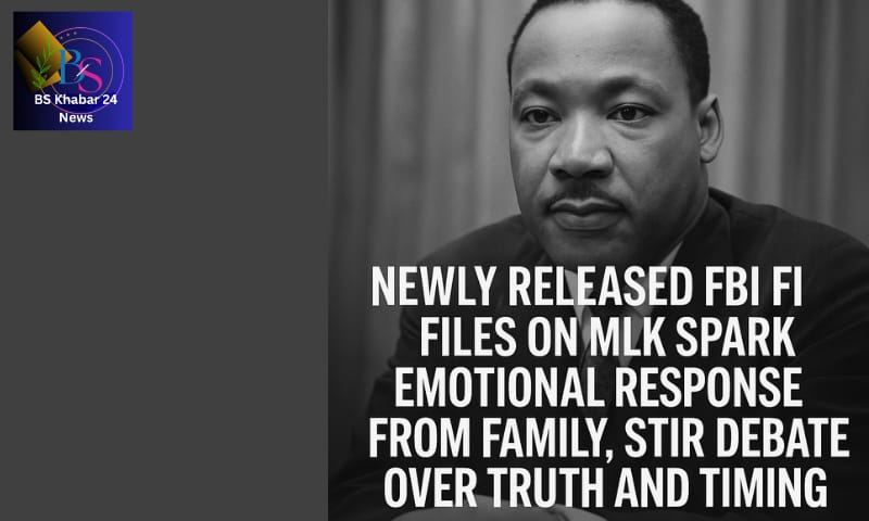 MLK FBI Files Release Ignites Emotional Response from Family, Raises Questions About Truth, Justice, and Political Timing